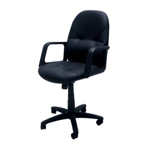 Silla Gerencial tapiz de cuero 10300C