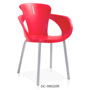 silla de espera dc 98020, rojo o negro