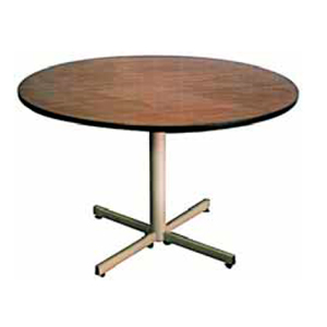 Mesa Redonda top de melamina