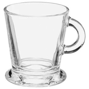 set de taza de vidrio de 06oz