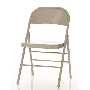 silla plegable negro